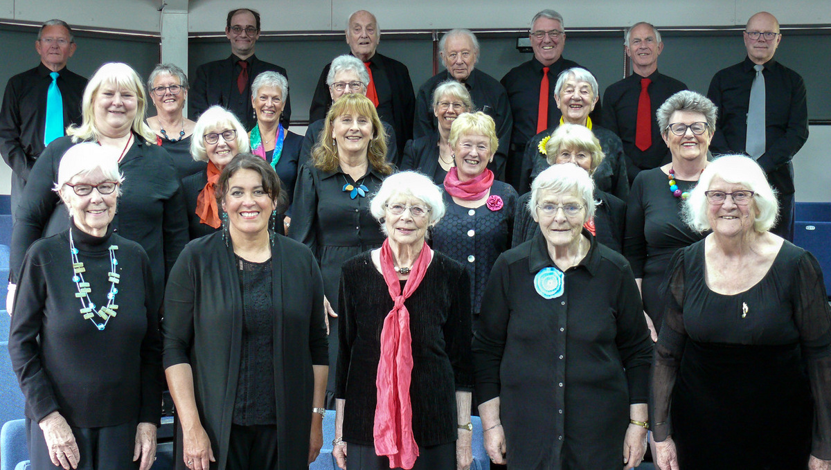 Photograph of the Grassington singers in 2022
