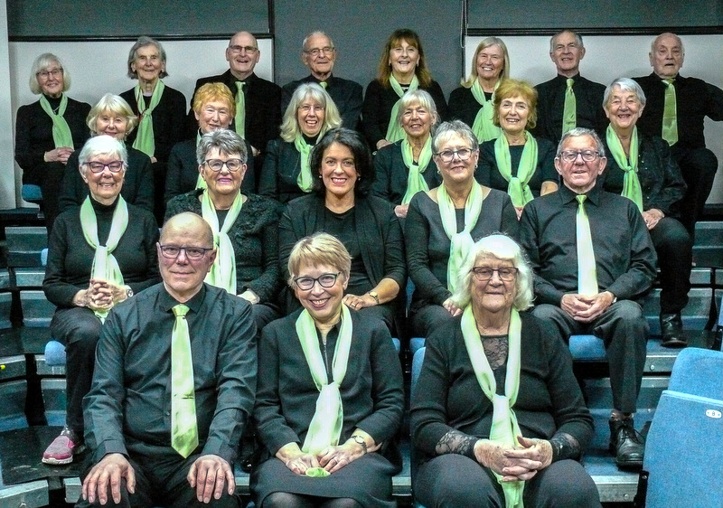 Photograph of the Grassington singers in 2022